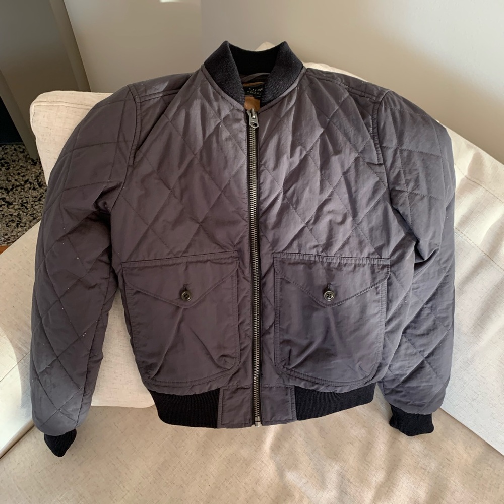 Small Filson Quilted Bomber Jacket - Picture 3 of 13